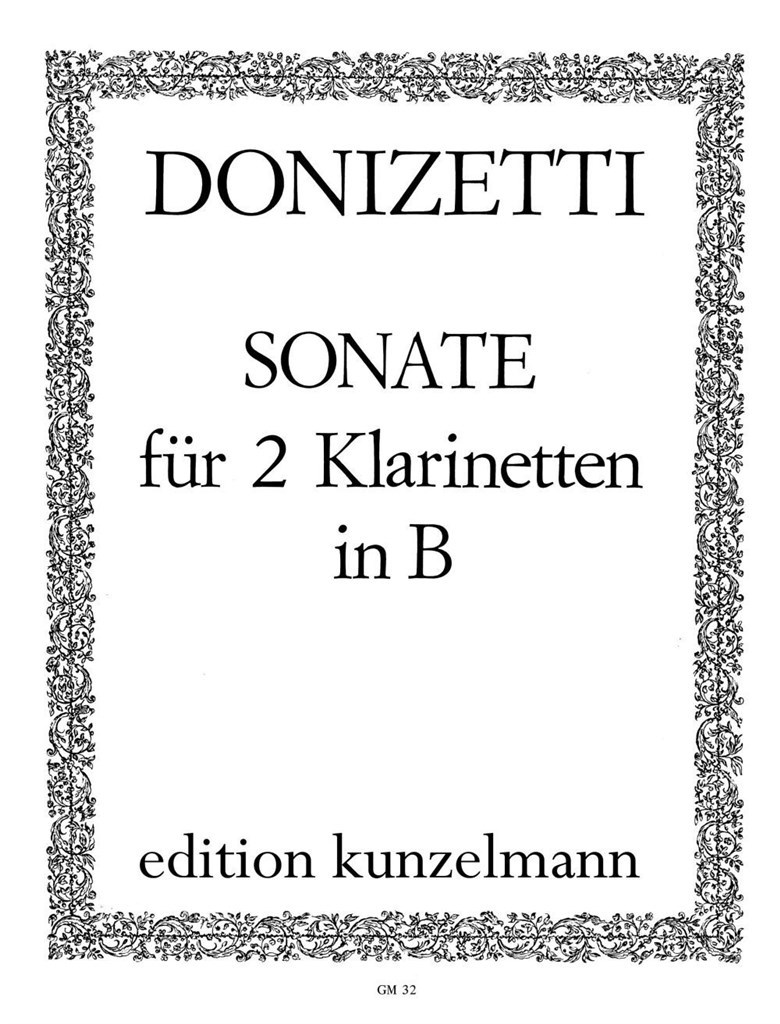 Sonate Für 2 Klarinetten